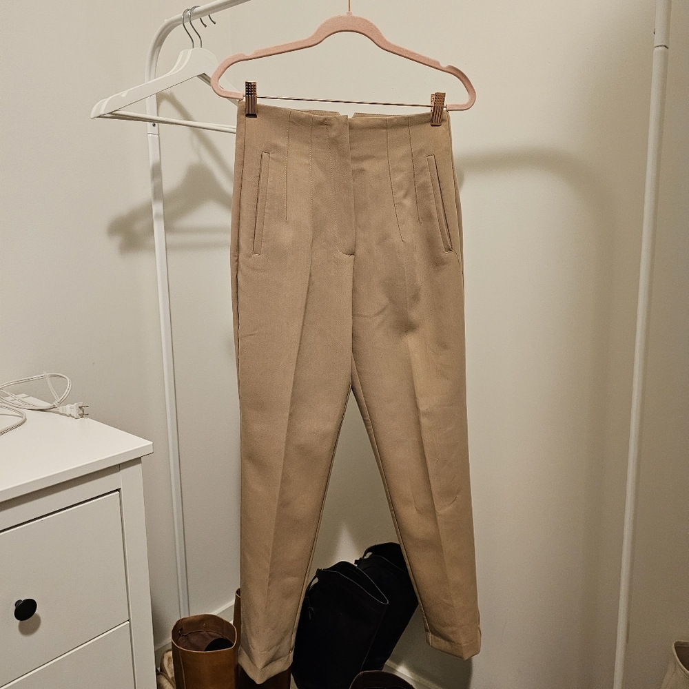 Zara Beige Trousers